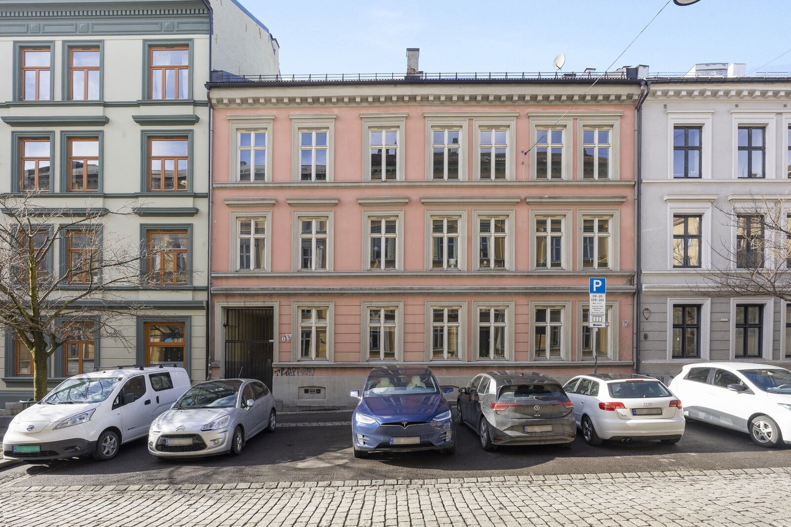Bygårdens fasade